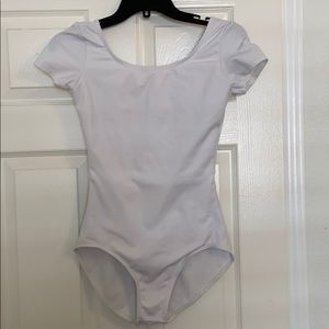 White leotard